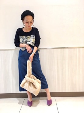 「ビスチェ×デニム」｜kei.2727さん（レディース・164cm）の秋コーディネート