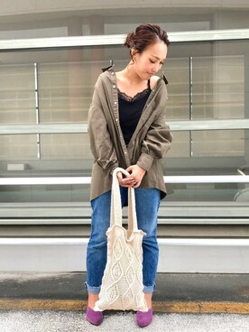 「Discoat」｜kei.2727さん（レディース・164cm）の秋コーディネート