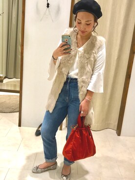 「Discoat」｜kei.2727さん（レディース・164cm）の秋コーディネート