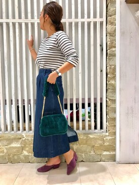 「Discoat」｜kei.2727さん（レディース・164cm）の秋コーディネート