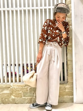 「Discoat」｜kei.2727さん（レディース・164cm）の秋コーディネート