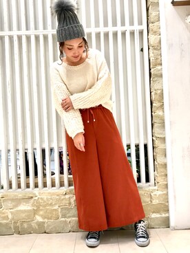 「Discoat Parisien」｜「アイテム（アクセサリー）」を使った、kei.2727さん（レディース・164cm）の秋コーディネート