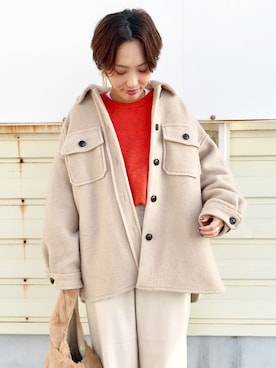 「titivate（ティティベイト）のアイテム（ハンドバッグ）」を使った、kei.2727さん（レディース・164cm）の秋コーディネート