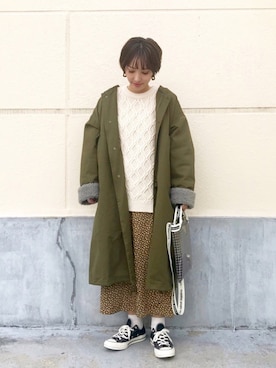 「チャックテイラー」｜kei.2727さん（レディース・164cm）の冬コーディネート