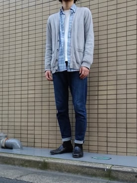 msugarさん（メンズ・182cm）の冬コーディネート