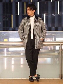 【美品】Barbour ビデイル グレンチェック サイズ38 Barbour（バブアー）の「Barbour × BEAMS F / 別注 ML BEDALE-F