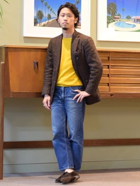 BEAMS Fさん（メンズ・167cm）の秋コーディネート