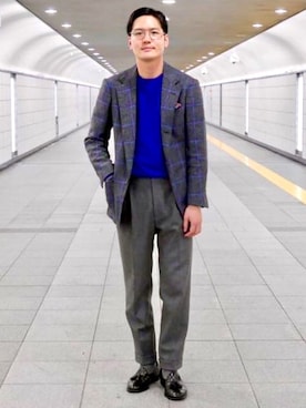 BEAMS Fさん（メンズ・178cm）の秋コーディネート