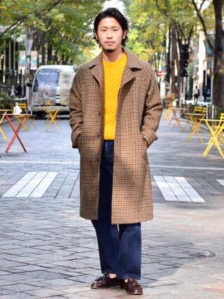 Sartoria Raffaniello オレンジ カセンティーノ コート fit=cover,w=460,h=460