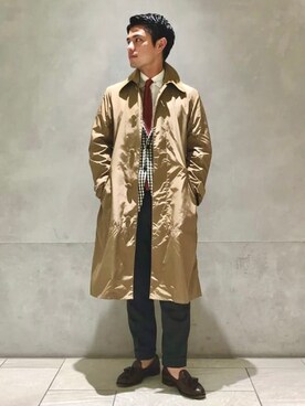 Barbour（バーブァー）の「Barbour × BEAMS F / 別注 SINGLE BREASTED 