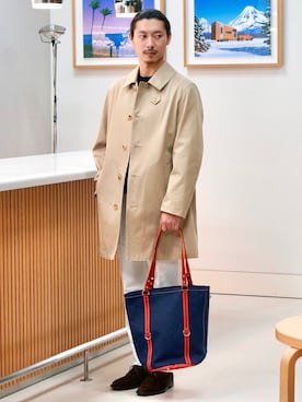 「GLENROYAL」｜BEAMS Fさん（メンズ・173cm）の冬コーディネート