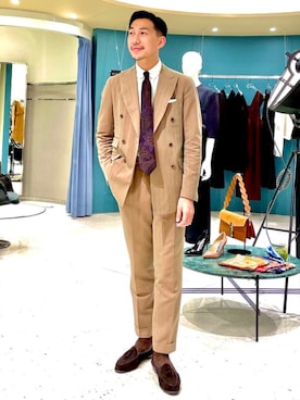 BEAMS Fさん（メンズ・175cm）の春コーディネート