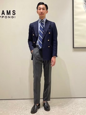 「NUMBER M（ナンバーエム）のアイテム」を使った、BEAMS Fさん（メンズ・175cm）の春コーディネート