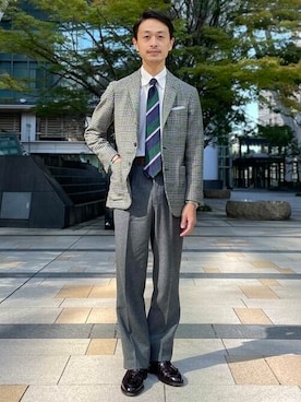 BEAMS Fさん(メンズ・180cm)の秋コーディネート