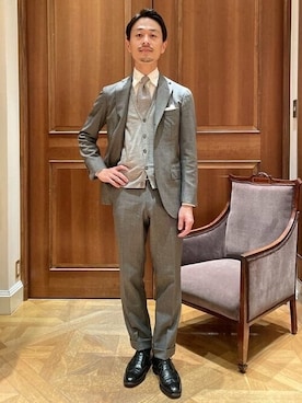 BEAMS Fさん(メンズ・180cm)の冬コーディネート