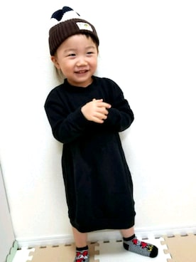 あみおさん（キッズ・90cm）の秋コーディネート