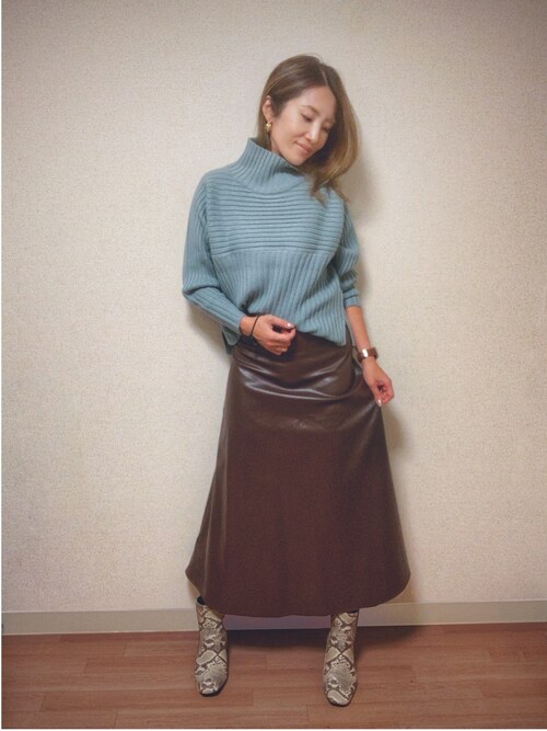 葉山キキ Rope Picnicのニット セーターを使ったコーディネート Wear 葉山キキ Rope Picnicのニット セーターを使ったコーディネート Wear