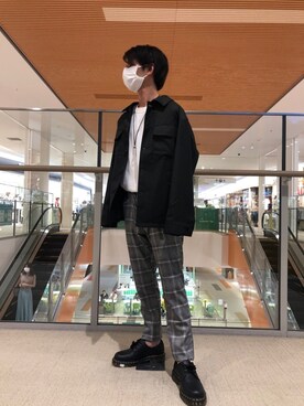 「ユニオンステーション」｜「アイテム（ブーツ）」を使った、tomoさん（メンズ・169cm）の夏コーディネート