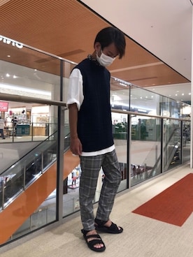 tomoさん（メンズ・169cm）の夏コーディネート