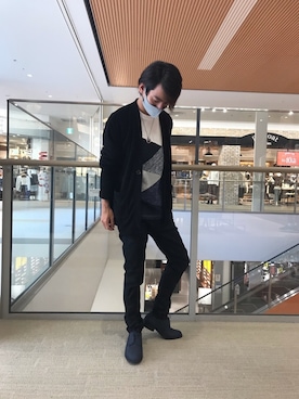 「ユニオンステーション」｜「アイテム（ブーツ）」を使った、tomoさん（メンズ・169cm）の秋コーディネート