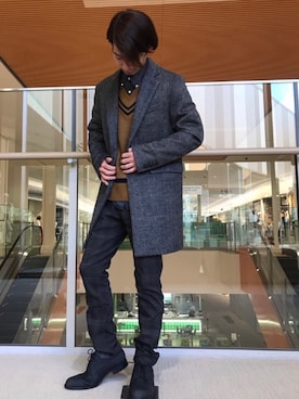 「ユニオンステーション」｜tomoさん（メンズ・169cm）の冬コーディネート