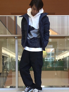 「ユニオンステーション」｜tomoさん（メンズ・169cm）の冬コーディネート