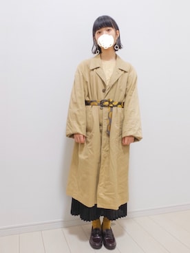 「濡れ髪」｜EMiさん（レディース・154cm）の春コーディネート