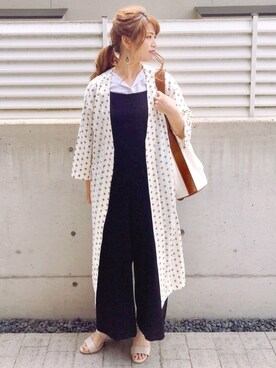 「Luz Llena (NEY)（ラズレナニー）のアイテム（バッグ）」を使った、Maakoさん（レディース・165cm）の春コーディネート