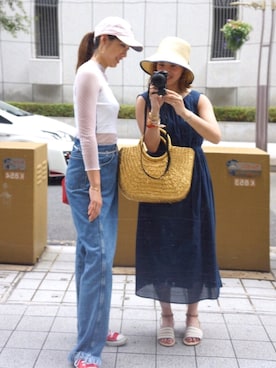 Maakoさん（レディース・165cm）の夏コーディネート