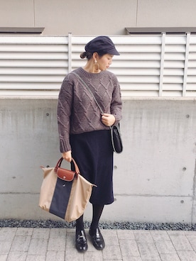 Maakoさん（レディース・165cm）の秋コーディネート