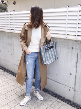 Maakoさん（レディース・165cm）の春コーディネート