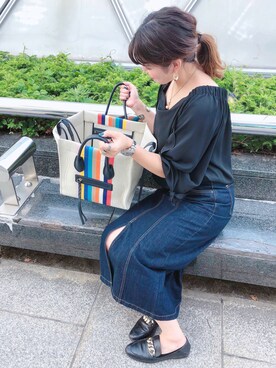 Maakoさん（レディース・165cm）の春コーディネート