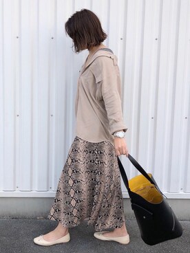 Maakoさん（レディース・165cm）の秋コーディネート