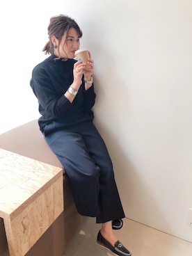 Maakoさん（レディース・165cm）の冬コーディネート