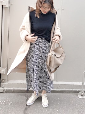 Maakoさん（レディース・165cm）の冬コーディネート