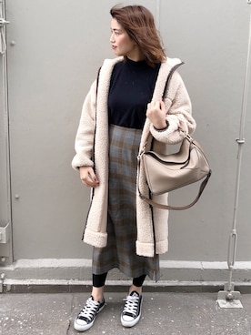 Maakoさん（レディース・165cm）の冬コーディネート