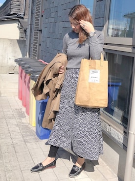 Maakoさん（レディース・165cm）の冬コーディネート