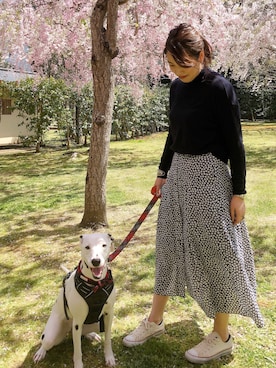 Maakoさん（レディース・165cm）の春コーディネート