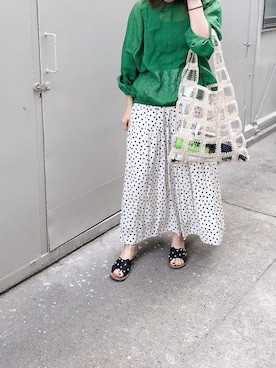 Maakoさん（レディース・165cm）の夏コーディネート