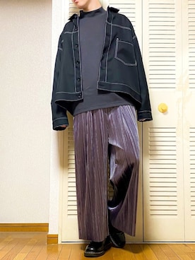 ゐをりさん（メンズ・171cm）の春コーディネート