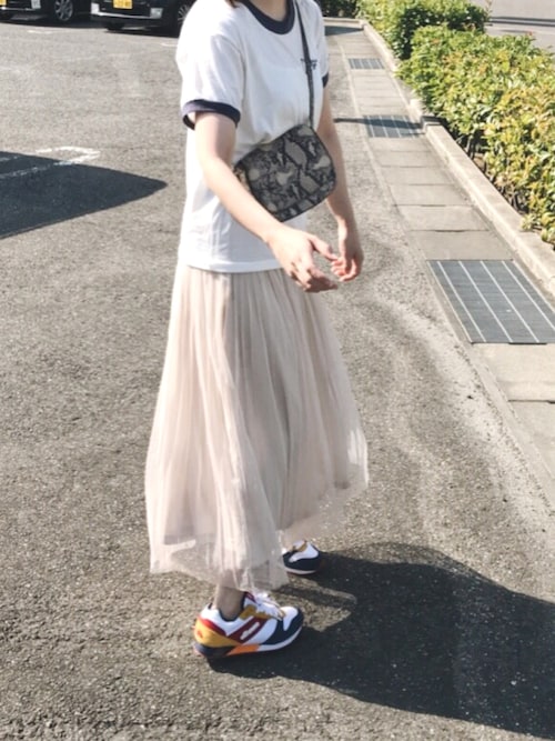ゆうこ Ellesseのスニーカーを使ったコーディネート Wear