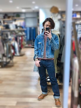 「RED WING（レッドウィング）のアイテム（アクセサリー）」を使った、Jackさん（メンズ・171cm）の冬コーディネート