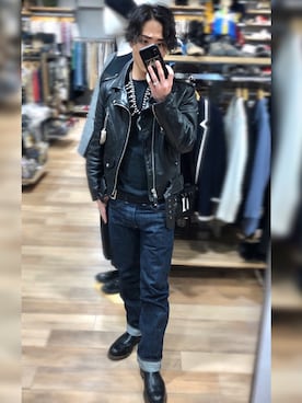 「GLADHAND」｜Jackさん（メンズ・171cm）の春コーディネート