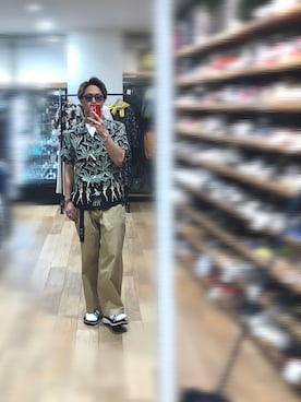 「Hanes」｜「アイテム（アナログ腕時計）」を使った、Jackさん（メンズ・171cm）の夏コーディネート