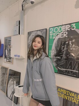 「COVERNAT」｜「アイテム（ジャケット/アウター）」を使った、covernatkrさん（レディース・156cm）の冬コーディネート
