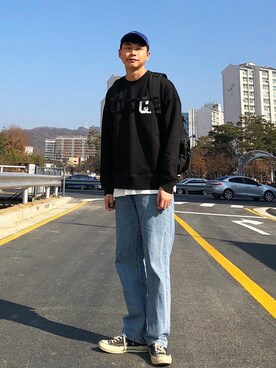「COVERNAT」｜covernatkrさん（メンズ・182cm）の冬コーディネート