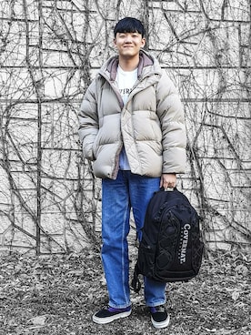 「COVERNAT」｜covernatkrさん（メンズ・176cm）の冬コーディネート