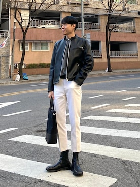「COVERNAT」｜covernatkrさん（メンズ・182cm）の春コーディネート