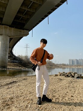 「COVERNAT」｜covernatkrさん（メンズ・185cm）の春コーディネート
