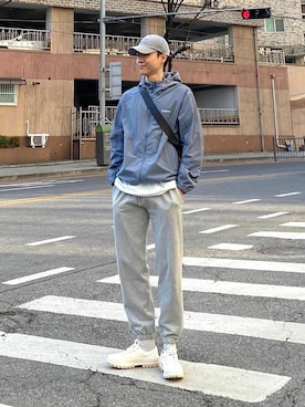 「COVERNAT」｜「アイテム（ジャケット/アウター）」を使った、covernatkrさん（メンズ・184cm）の春コーディネート